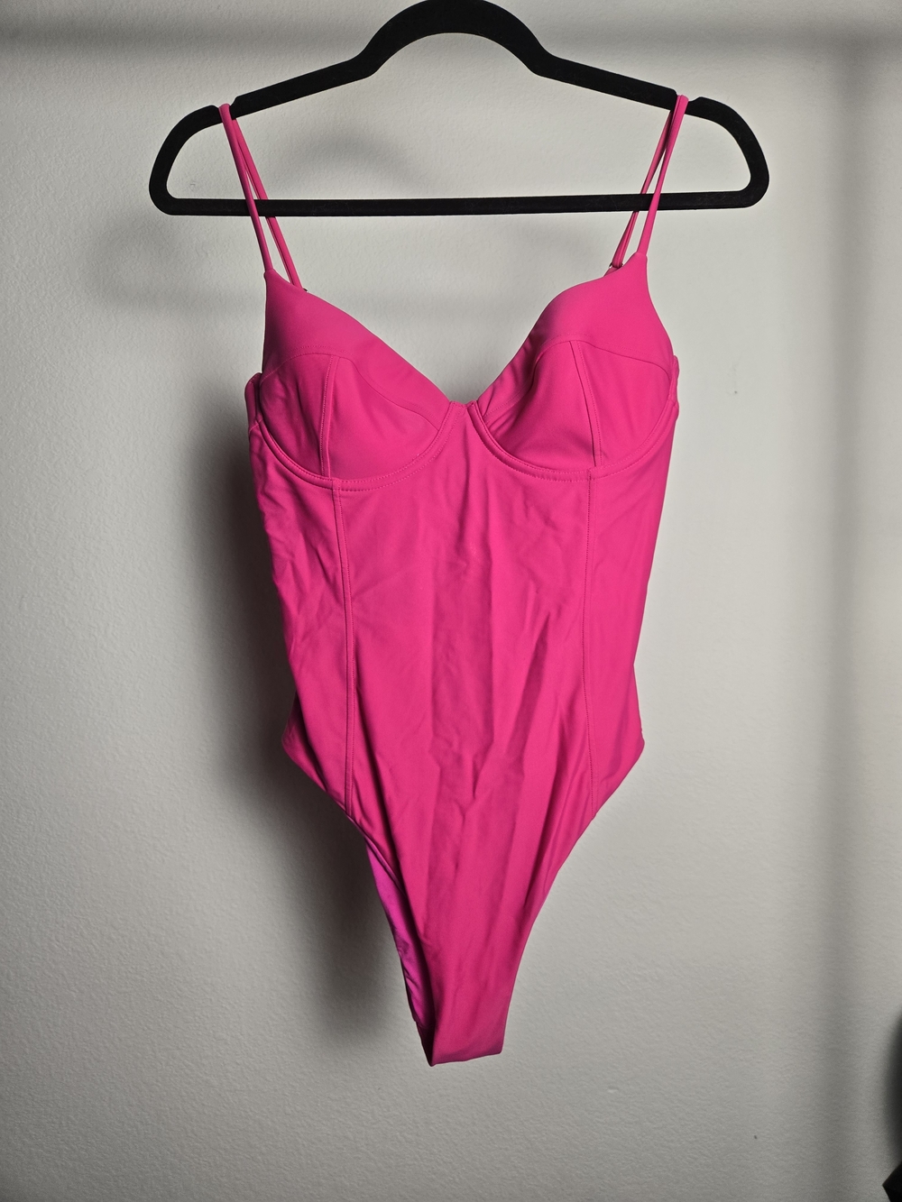 Ramy Brook Vibrant Hot Pink One-Piece Swimsuit